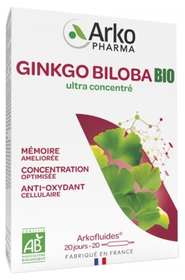 Arkopharma Arkofluides Ginkgo Biloba Bio