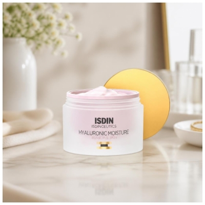 Isdin Isdinceutics Prevent Hyaluronic Moisture Crème de Jour Peaux Sensibles 50 g