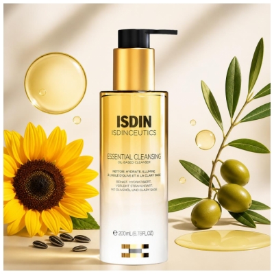 Isdin Isdinceutics Essential Cleansing Huile Nettoyante 200 ml