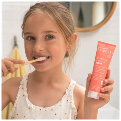 La Rosée Dentifrice Bébé à la Fraise Bio