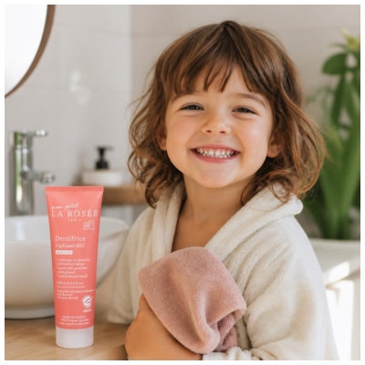 La Rosée Dentifrice Bébé à la Fraise Bio