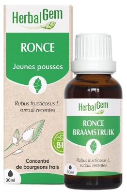 Herbalgem Ronce Bio Macérats-Mères de Gemmothérapie Concentrée 30 ml