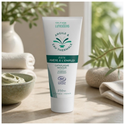 Lutescens Pâte Prête à l'Emploi - Naturel - Tube 250 ml