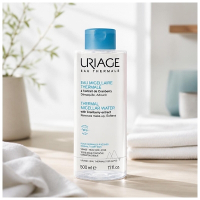Uriage Eau Micellaire Peaux Normales à Sèches 500 ml