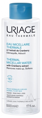 Uriage Eau Micellaire Peaux Normales à Sèches 500 ml