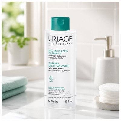 Uriage Eau Micellaire Peaux Mixtes à Grasses 500 ml