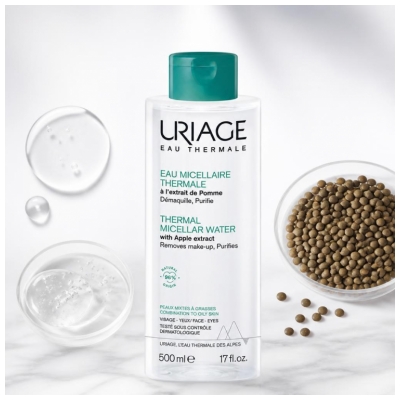 Uriage Eau Micellaire Peaux Mixtes à Grasses 500 ml