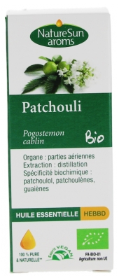 Naturesun Aroms Patchouli Bio 10 ml
