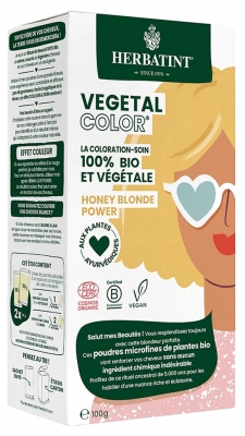 Phytoceutic Herbatint Phytoc Veget Color Henna Love 100 g - Coloration : Honey Blonde Power