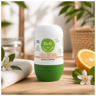 Poupina Déo Fleur d'Oranger Enfant Peaux Sensibles Bio 50 ml