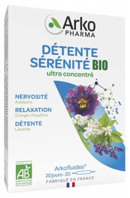 Arkopharma Arkofluides Arkofl Détente Bio