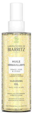 Laboratoires de Biarritz Huile Démaquillante Yeux Lèvres & Visage Bio 200 ml