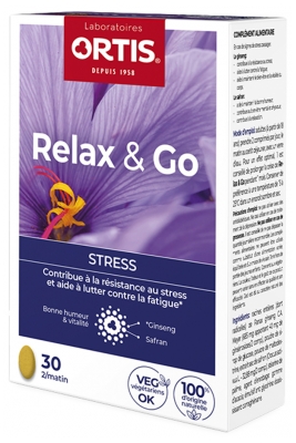Ortis Relax&go 30 Comprimés