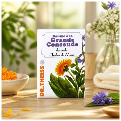 Baume à la Grande Consoude 100 ml - Réparation et Soin Intense pour la Peau