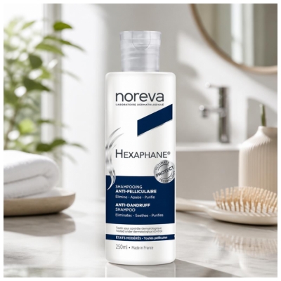Noreva Hexaphane Shampooing Antipelliculaire États Modérés 250 ml