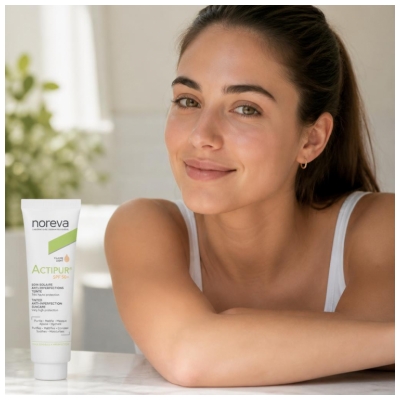 Noreva Actipur Soin Solaire Spf50+ Anti-Imperfections Teinte Claire 30 ml