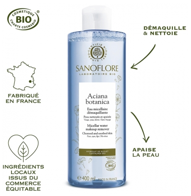 Sanoflore Aciana Botanica Eau Micellaire Bio 400 ml