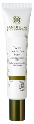 Sanoflore Crème des Reines Légère Anti-Âge Éclat Bio 40 ml