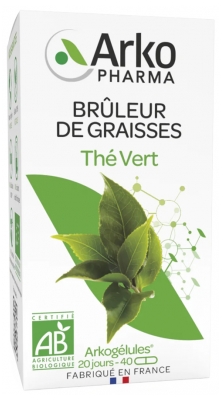 Arkopharma Arkog Thé Vert Bio - 40 Gel.