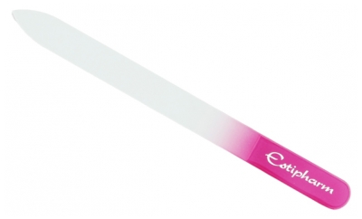 Estipharm Présentoir 12 Limes a Ongles en Verre Colourful - Couleur : Rose