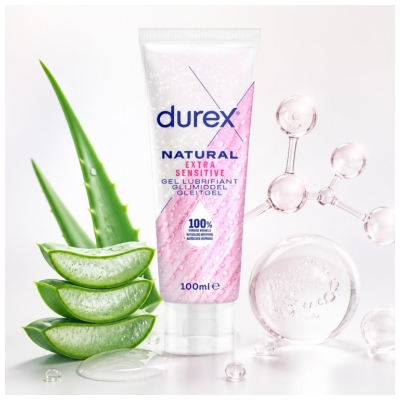Durex Natural Extra Sensitive Gel Lubrifiant Naturel 100 ml