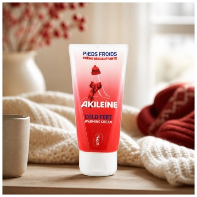 Akileïne Crème Réchauffante Pieds Froids