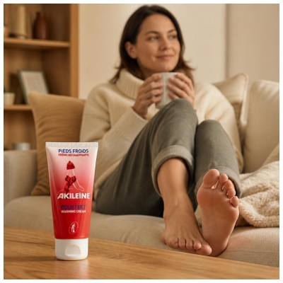 Akileïne Crème Réchauffante Pieds Froids