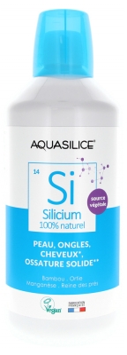 Aquasilice Silicium Source Végétale 100% Naturel - Litre