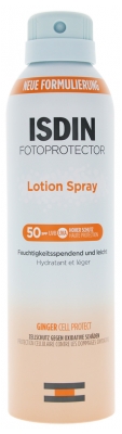 Isdin Fotoprotector Lotion Spray Crème Solaire Corps Spf50 250 ml