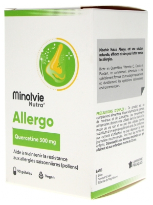 Minolvie Nutra' Allergo 90 Gélules Végétales