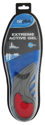 Semelles en Gel Activées Extrêmes Airplus - 1 Paire - Taille : 41 - 46