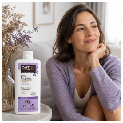 Cattier Gynea Gel Intime Sécheresse Bio 200 ml