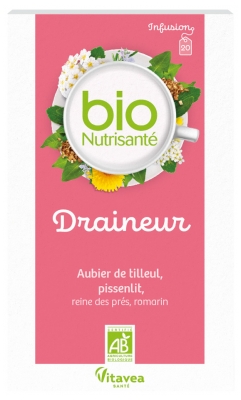 Vitavea Infusion Bio Draineur 20 Sachets