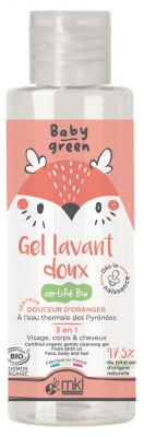 MKL Green Nature Baby Green Gel Lavant Doux 3en1 Bio 100 ml