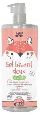 MKL Green Nature Baby Green Gel Lavant Doux 3en1 Bio 1 l