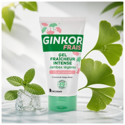 Ginkor Frais Gel Fraîcheur Intense 150 ml