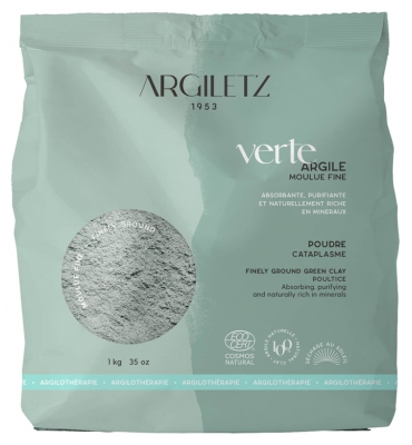 Argiletz Argile Verte Illite 1 Kg