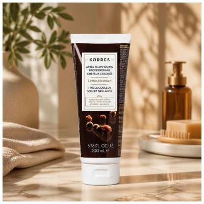 Korres Après-Shampoing Professionnel Post-Coloration Cheveux Colorés 200 ml