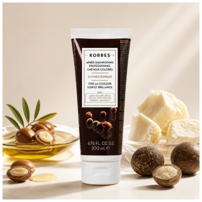 Korres Après-Shampoing Professionnel Post-Coloration Cheveux Colorés 200 ml