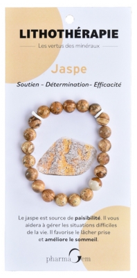 PharmaGem Lithotherapie Jaspe Bracelet 8 mm