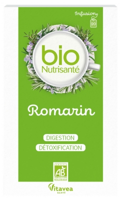 Vitavea Infusion Romarin Bio 20 Sachets