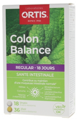 Ortis Colon Balance Regular 54 Comprimés