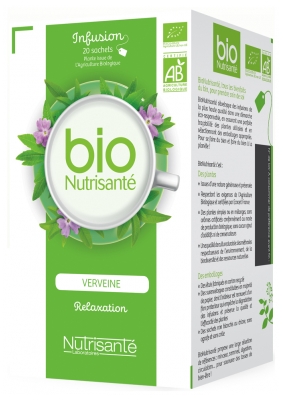 Vitavea Infusion Verveine Bio 20 sachets
