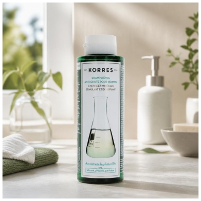 Korres Shampoing Fortifiant Anti-Chute Homme 250 ml
