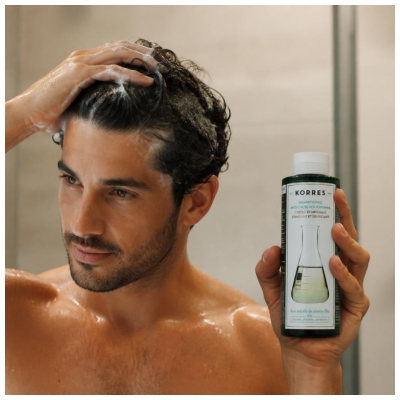 Korres Shampoing Fortifiant Anti-Chute Homme 250 ml