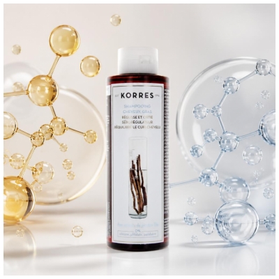Korres Shampoing Purifiant Cheveux Gras 250 ml