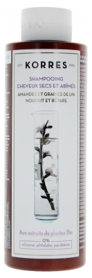 Korres Shampoing Nourrissant Cheveux Secs & Abîmés 250 ml