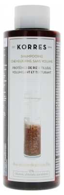 Korres Shampoing Volumateur Cheveux Fins 250 ml
