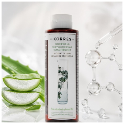 Korres Shampoing Usage Fréquent Cheveux Normaux 250 ml