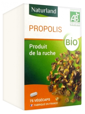 Complément Alimentaire à base de Propolis Bio en Végécaps - 75 unités